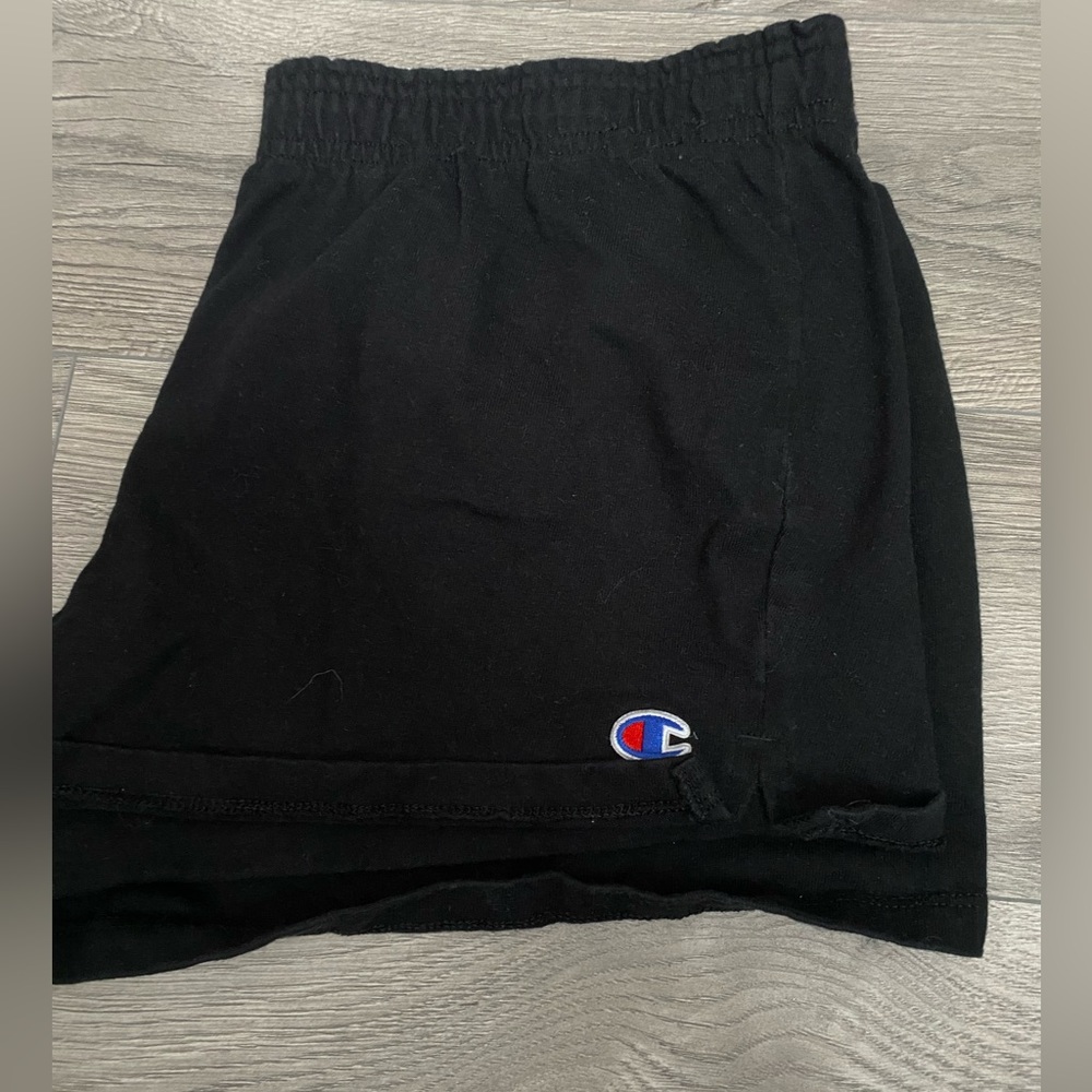 Black Champion Shorts